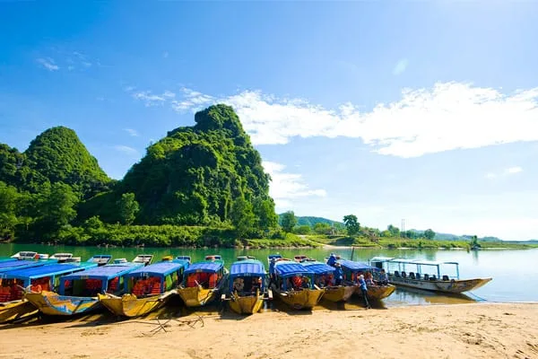 Xuan Son Boat station Phong Nha